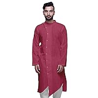 Atasi Two Long Button Down Kurta for Boys Solid Festive Clothing Ethnic Mens Wear