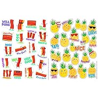 Eureka Bacon Stickers - Scented & Educational Pineapple Scented Stickers (650933)
