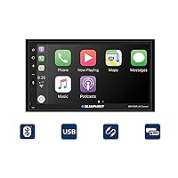 Blaupunkt Compatible with Apple CarPlay and Android Auto Car Stereo Denver BPA799PLAY Receiver with 6.8