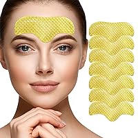 TOMUMIA Forehead Wrinkle Patches, 7 Packs Forehead and Between Eyes Wrinkle Patches, Anti Wrinkle Patches with Hydrolyzed Collagen