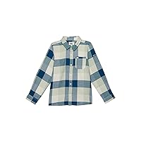 Quiksilver Boy's Motherfly Youth Button Down Flannel Shirt
