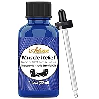 Deep Muscle Relief Blend Essential Oil (100% Pure & Natural - Undiluted) Therapeutic Grade - Huge 1oz Bottle - Perfect for Aromatherapy, Relaxation, Skin Therapy & More!