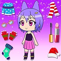 Christmas Goth Monster Girl Makeover & Dress Up Games: Avatar Magic Pet Survival Challenge Fun Games