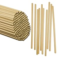 Perfect Stix - WED120-50 Wooden Lollipops and Cake Dowel Rod, 1/4