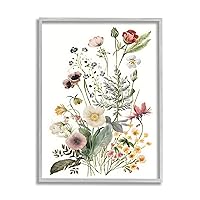 Stupell Industries Subtle Spring Blossoms Framed Giclee Art by Petals Prints Design