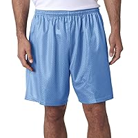 A4 Seven Inch Inseam Mesh Short, 2XL, Light Blue