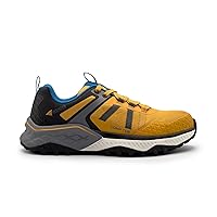 Avenger Work Boots Men's Composite Toe Aero Trail Industrial Shoe, Yellow/Blue, 17