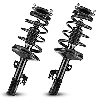 Front Complete Strut Shock Absorber with Coil Spring Fit for Toyota Camry 2002 2003,for Lexus ES300 2002 2003, 171490 171491 (Set of 2)