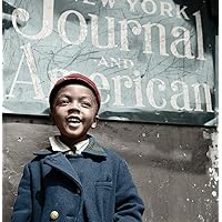 Harlem Newsboy 1943 Na Newsboy In Harlem New York Photograph By Gordon Parks 1943 Digitally Colored By Granger Nyc -- All Rights Reserved Poster Print by (24 x 36)