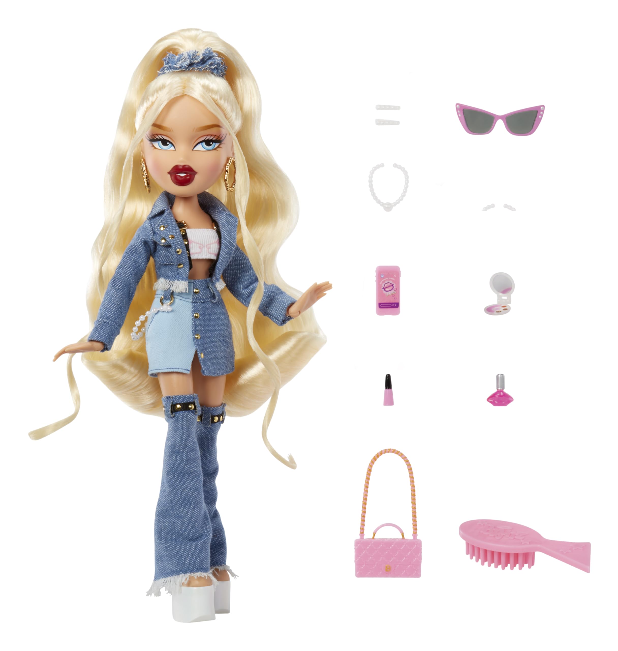 Bratz Alwayz Cloe Fashion Doll with 10 Accessories and Poster