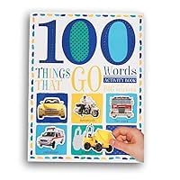 100 Things That GO Words Activity Book with Big Stickers