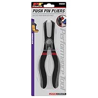 Performance Tool W86561 Angled Push Pin Pliers for Retainer & Anchor for Honda, Toyota, GM, Ford, Chrysler, Black