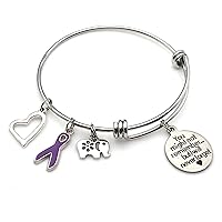 You Might Not Remember But I will Never Forget Dementia Awareness Charm Bracelet
