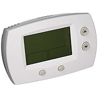 Honeywell TH5220D1029 Focuspro 5000 Non-Programmable 2 Heat and 2 Cooling Thermostat, Large Screen, Multicolored