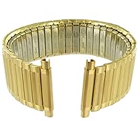 18-22mm Flex Stainless Steel Watch Band Extra 6.3 inches Long