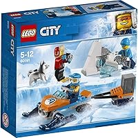 City Artic Expedition Team Playset, Toy Explorer Vehicles, Winter Adventure Sets for Kids