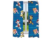 Franco Kids Room Window Curtains Drapes Set, 82 in x 63 in, Paw Patrol