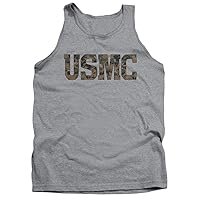 US Marine Corps USMC Camo Fill Unisex Adult Tank Top for Men and Women