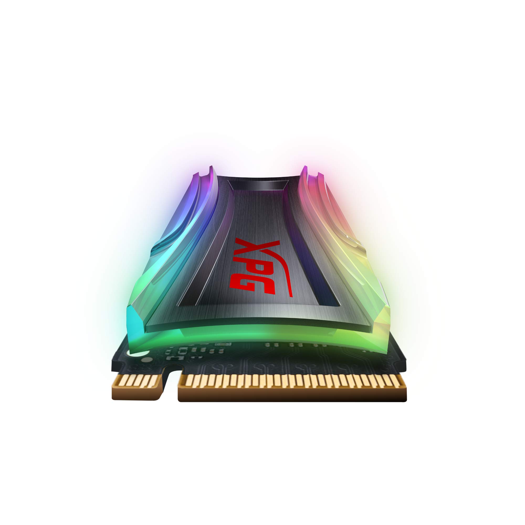 XPG S40G 1TB RGB 3D NAND PCIe Gen3x4 NVMe 1.3 M.2 2280 Internal SSD (AS40G-1TT-C)