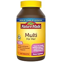 Women's Multivitamin Tablets, 300 Count for Daily Nutritional Support