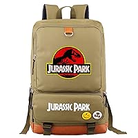 BOLAKE Classic Jurassic Graphic Backpack Water Resistant Laptop Bookbag-Lightweight Daypack for Travel