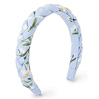 The Children's Place Girls' Braided Flower Headband Hair Accessory, Whirlwind Daisy, 1 Count (Pack of 1)