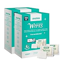 Screen Cleaner Electronic Wipes - 200 Counts Individually Wrapped Computer Screen Cleaner, Streak-Free Tech Cleaning Wipes for Monitor, Laptop, TV, Phone, Tablet