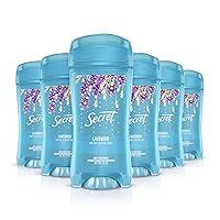 Secret Anti-Perspirant Deodorant Clear Gel Luxe Lavender 2.7 oz (Pack of 6)