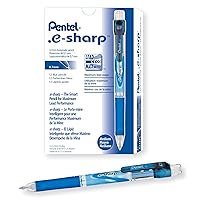 Pentel GraphGear 1000 Mechanical Pencil 0.5mm Premier Drafting Kit with 1 Pencil, 1 Eraser Refill Tube and 1 Eraser (PG1015EBP)