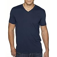 Next Level Mens Premium Sueded V-Neck shirt 6440-Midnight Navy (3 Pack)