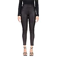 Sanctuary Runway Ponte Leggings with Functional Pockets in Cambridge Plaid