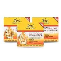 Tiger Balm Pain Relieving Patch Large 4 Each (Pack of 3)