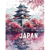 Japan Malheft: Malbuch (German Edition)
