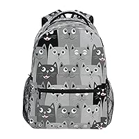 MNSRUU Toddler Backpack for Boys Girls Ages 5-12 Child Backpack Cat School Bag,03