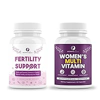 Mommyz Love Womens Multivitamin for Hormonal Balance, Antioxidant Defense, Immune Support Plus Myo-Inositol Conception Fertility Prenatal Vitamins for Healthy Ovarian Function & Egg Quality