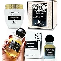 Perfumes for Women and Men: Luxurious Oud SWAP and Bakhoor Arabian Incense Duo – Transform Your Home with Rich Arabian Scents