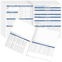 Employee Record Folders Employee File Folders 9.5 x 11.5 Inches Personnel Record Organizer for Company Office Recording Employee Confidential Info, Preprinted (25 Pcs)