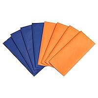 Papyrus Navy and Orange Tissue Paper for Graduations, Birthdays, Bridal Showers, Weddings and All Occasions (8-Sheets)