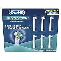 Oral-B Replacement Brush Heads, Floss Action (6 ct.)