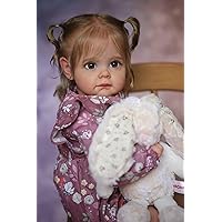 Zero Pam Realistic Reborn Baby Doll 24 Inch Newborn Baby Dolls Posabe Real Like Baby Doll That Look Real Realcare Baby Doll with Accessories As Gifts for Kids Over 3 Years