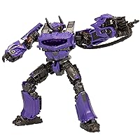 Toys Studio Series Voyager Bumblebee 110 Shockwave, 6.5-inch Converting Action Figure, 8+