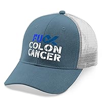 Funny Hats Fuck Colon Cancer Hat & Funny Cool Hats & Gifts Outdoor Hats and Gifts Outdoor Hats and