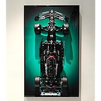 Display Wallboard for Lego Technic Mercedes-AMG F1 W14 E Performance 42171 Race Car, Compatible with Lego Mercedes F1, Gift Ideas for Lego Car Wall Mount Enthusiast, Only Wallboard, Size:17.7X 29.5in