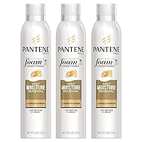 Pantene Foam Conditioner, Pro-V Daily Moisture Renewal, 6 Fl Oz (Pack of 3) (Triple Pack)