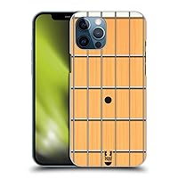 Head Case Designs Dot Guitar Fretboards Hard Back Case Compatible with Apple iPhone 12 Pro Max