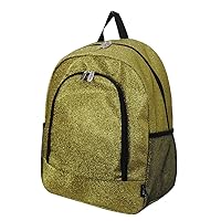 NGIL Canvas School Backpack (Glitter-Gold)