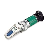Vee Gee Scientific CTX-2 Handheld Refractometer, with Antifreeze/Coolant Scales, -50 to 32 degree F Freezing Point