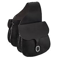 Tough 1 Leather Saddle Bag