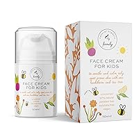 Gentle Face Cream for Kids - Nourishing and Calming, With Hyaluronic Acid and Vitamin E - Made in UK