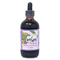 Herb Lore After Birthing Ease Tincture 4 fl oz - Alcohol Free - Postpartum Drops to Ease Afterbirth Contractions with Black Haw, Cramp Bark, Motherwort & Blue Cohosh